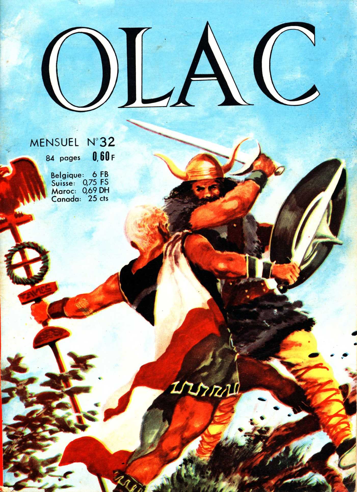Scan de la Couverture Olac Le Gladiateur n 32